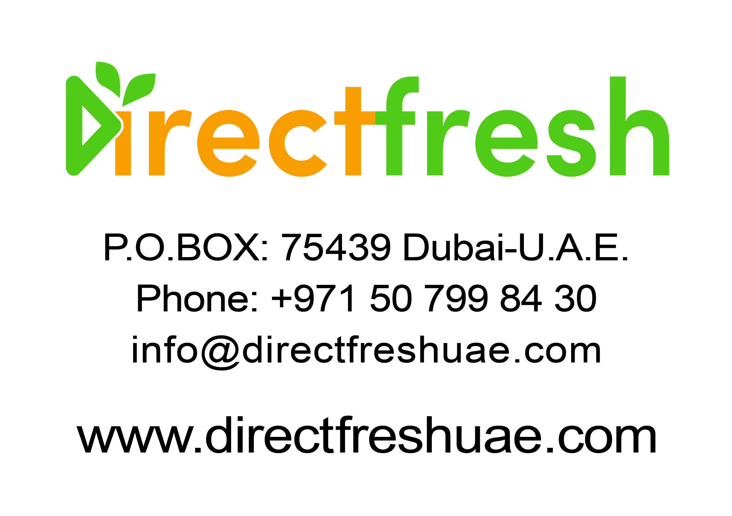 Direct Fresh Foodstuff Trading LLc
